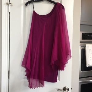 Analili one shoulder dress - one size fits all